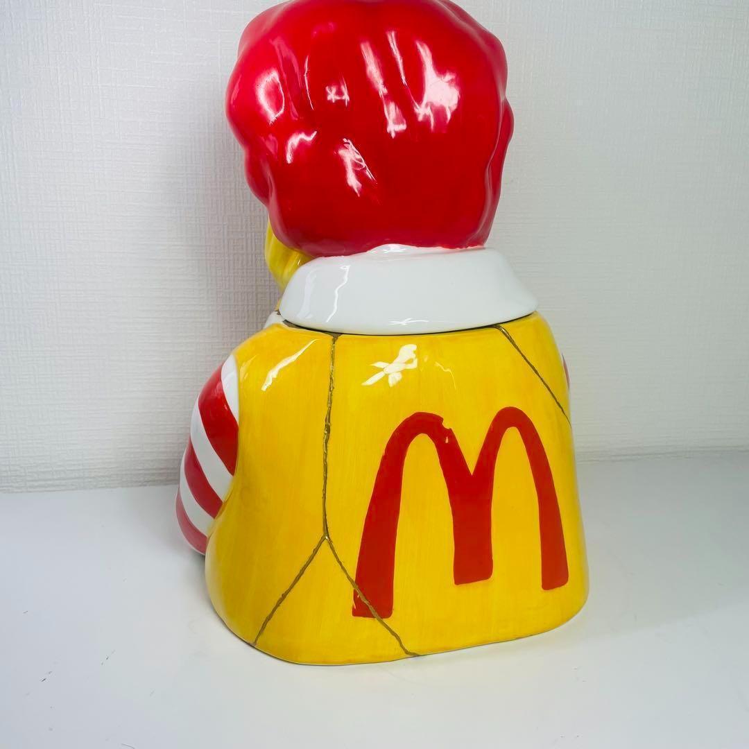 ビンテージ マクドナルド ドナルド クッキージャー アメリカ アメトイ 金継ぎ