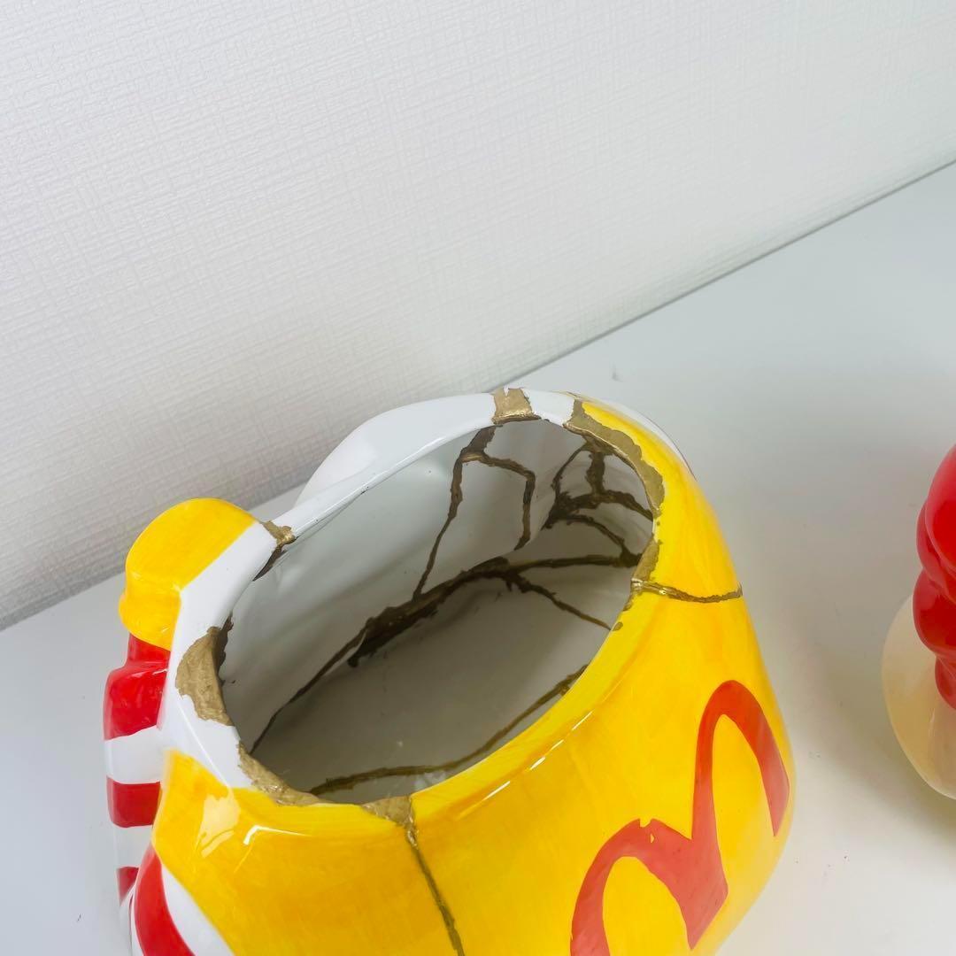 ビンテージ マクドナルド ドナルド クッキージャー アメリカ アメトイ 金継ぎ