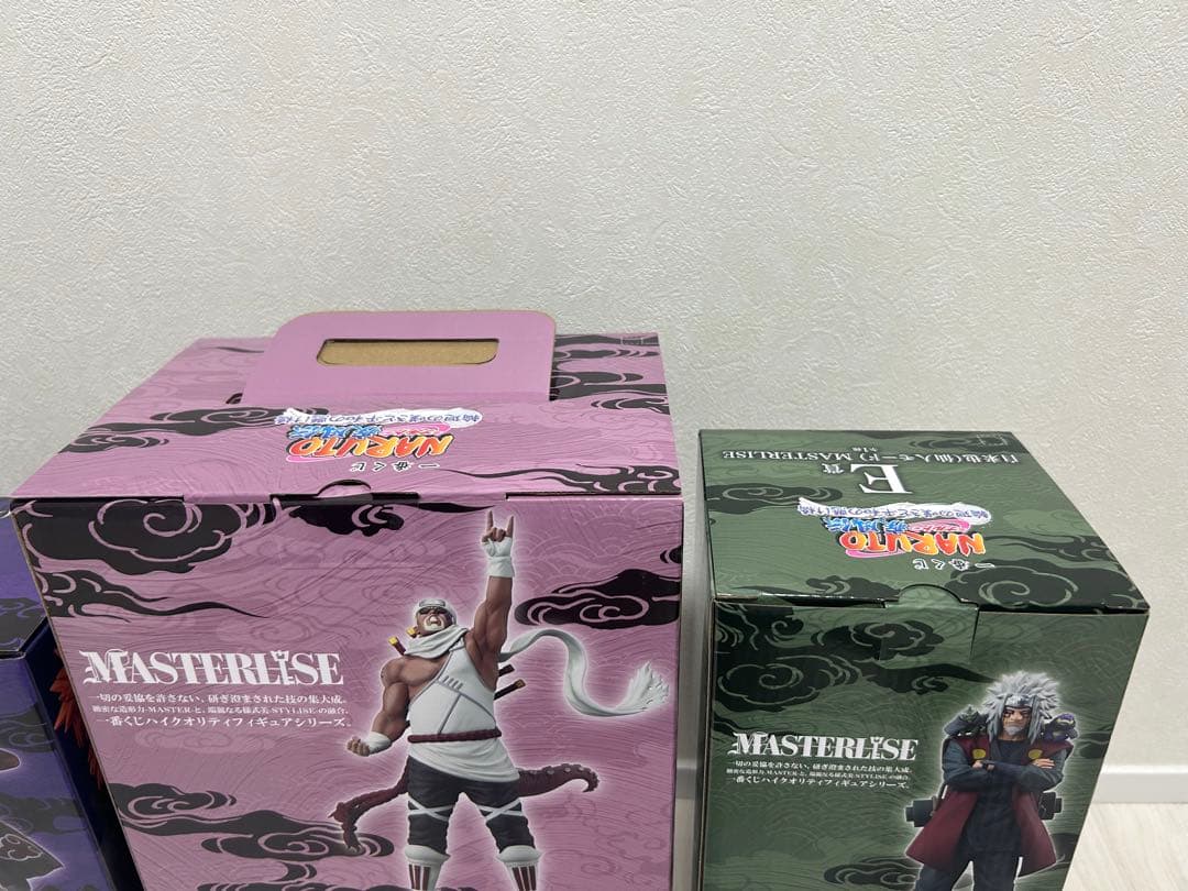 NARUTO 一番くじ　フィギュア　4点まとめ売り