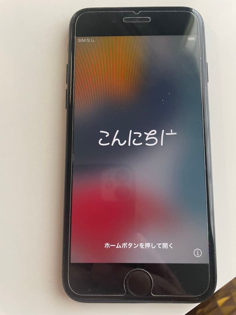 Apple iPhone 7 ブラック ポケモンケース付き