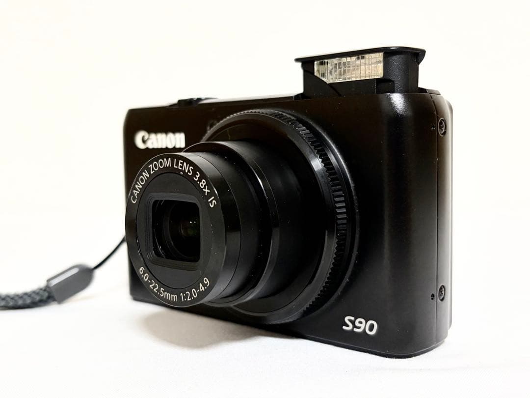 【美品・完動品】Canon PowerShot S90 PC1429 動作確認済