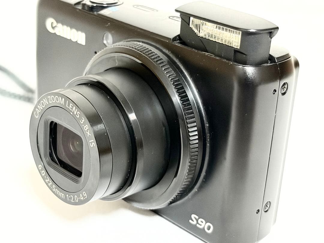【美品・完動品】Canon PowerShot S90 PC1429 動作確認済