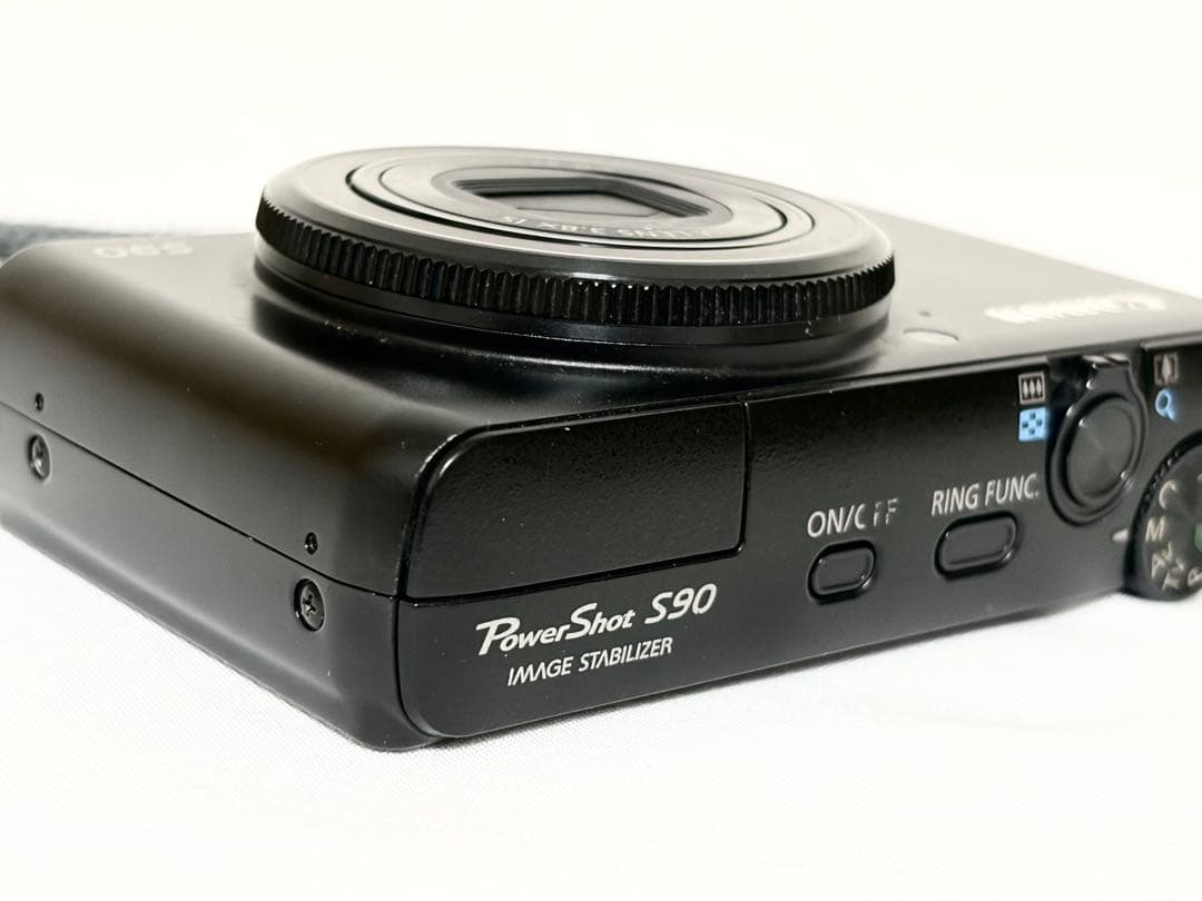 【美品・完動品】Canon PowerShot S90 PC1429 動作確認済