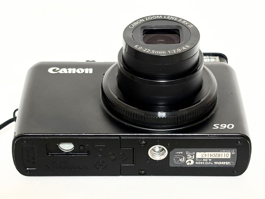 【美品・完動品】Canon PowerShot S90 PC1429 動作確認済