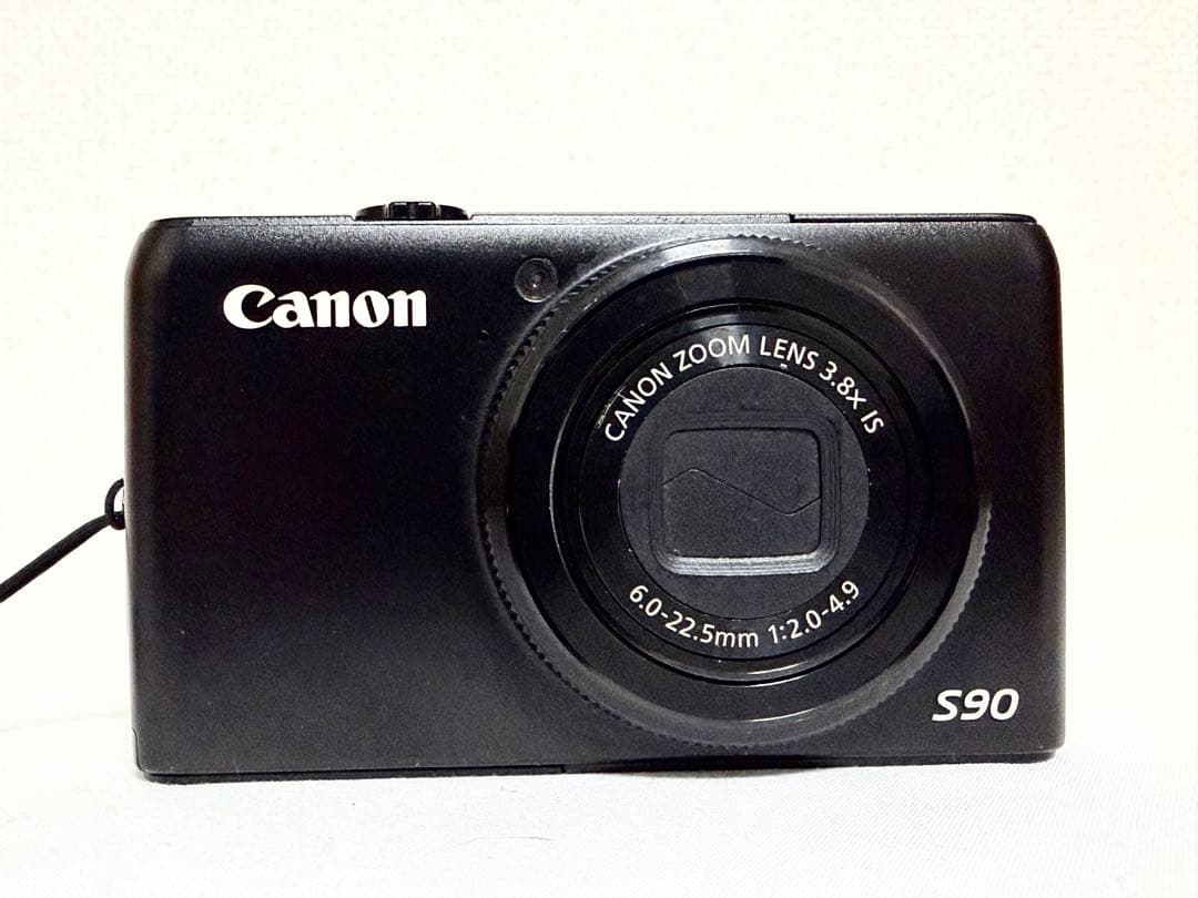 【美品・完動品】Canon PowerShot S90 PC1429 動作確認済