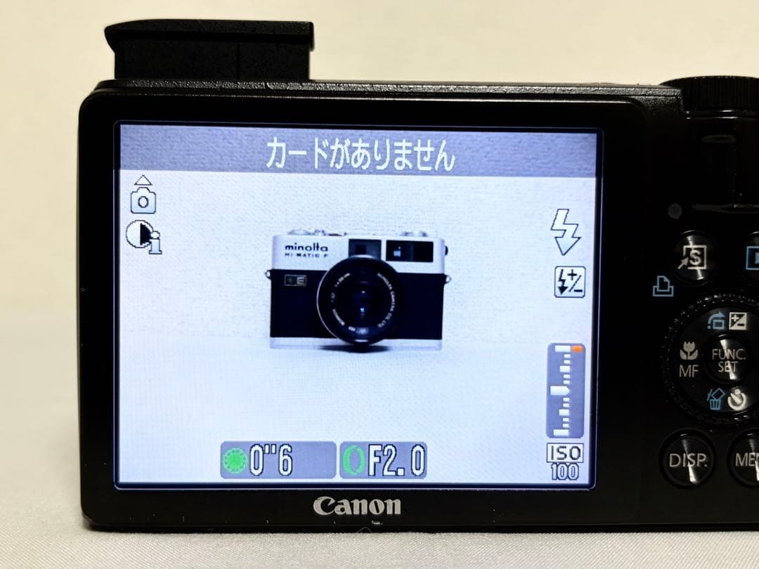 【美品・完動品】Canon PowerShot S90 PC1429 動作確認済