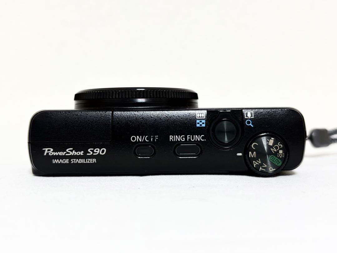 【美品・完動品】Canon PowerShot S90 PC1429 動作確認済