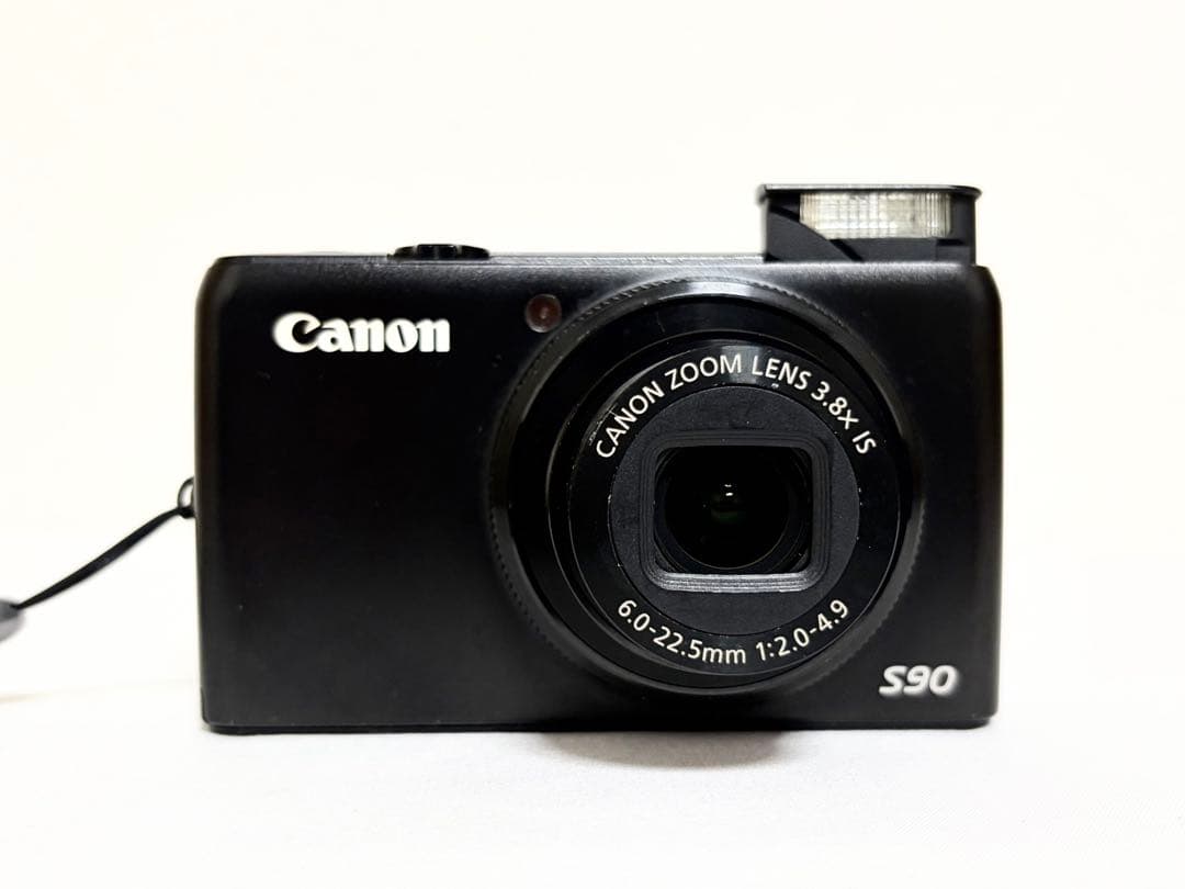 【美品・完動品】Canon PowerShot S90 PC1429 動作確認済