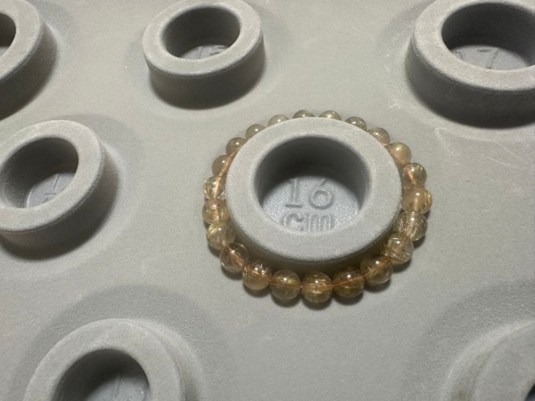 保証書付 ルチルクォーツブレスレット 8mm 天然石 パワーストーン 誕生日