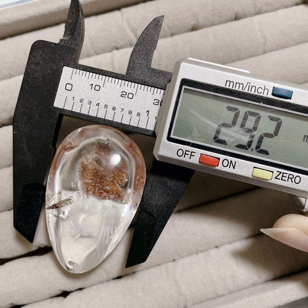 九尾の狐 狐 ガーデンクォーツ 稲荷 ペンダント トップ クォーツインクォーツ