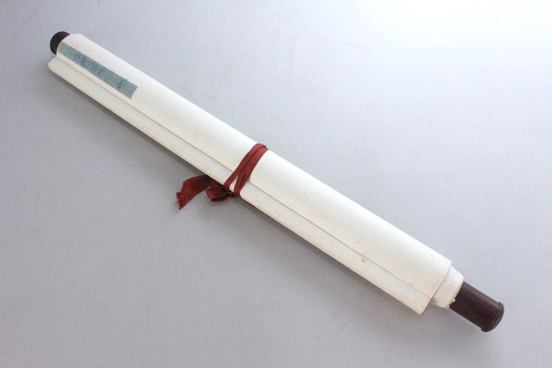 No4894 掛軸　「夢」　一字書　肉筆紙本　書画　墨跡　茶掛　古美術　送料無料