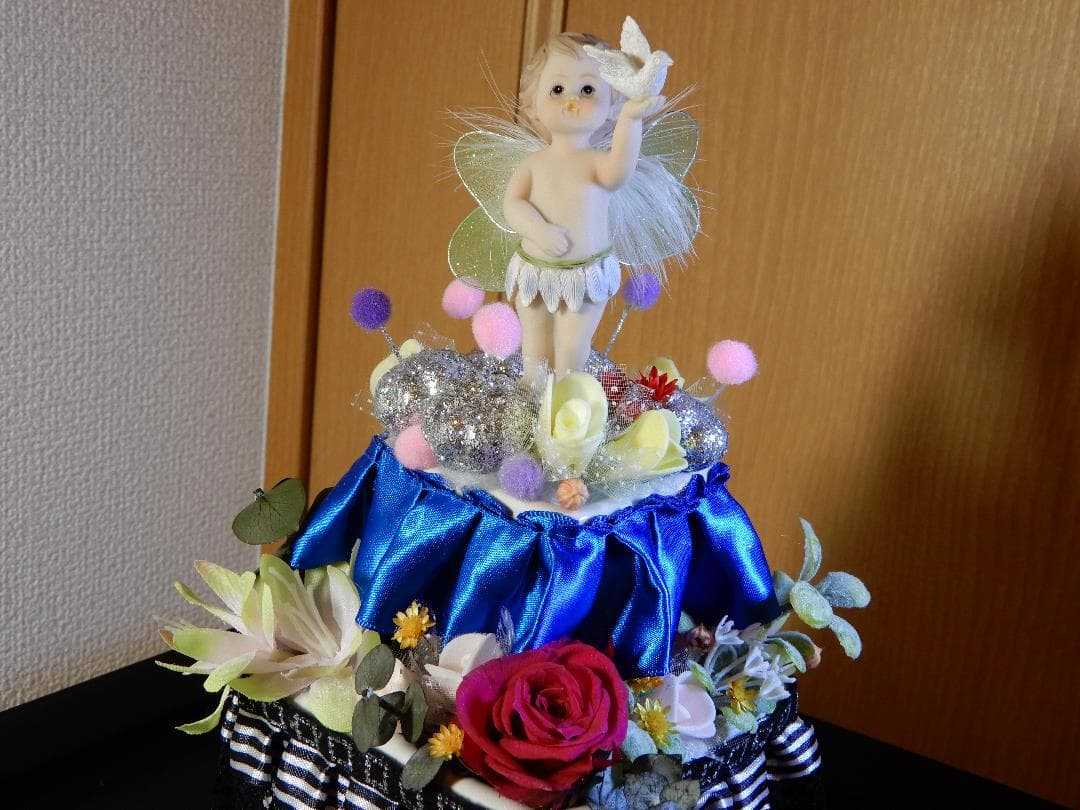 天使から被災者へ、祈りを込めて幸せの鳩を飛ばします。