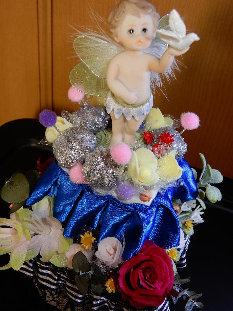 天使から被災者へ、祈りを込めて幸せの鳩を飛ばします。