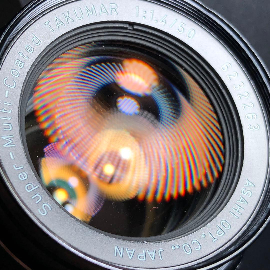 PENTAX SMC TAKUMAR 50mm f1.4 m42マウント