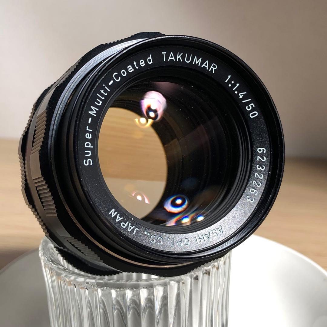 PENTAX SMC TAKUMAR 50mm f1.4 m42マウント