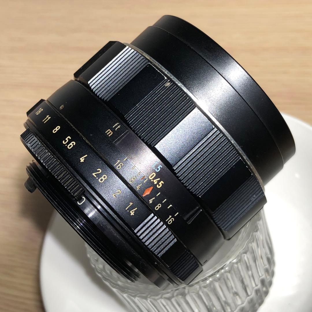 PENTAX SMC TAKUMAR 50mm f1.4 m42マウント