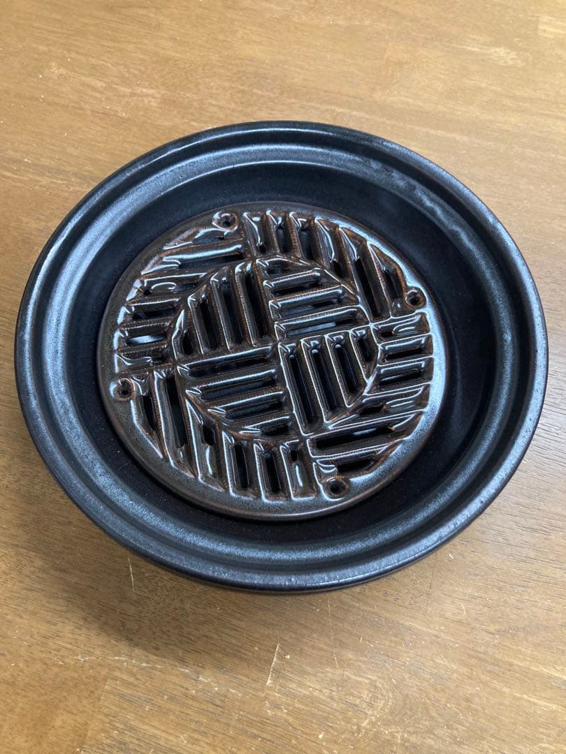 陶器製タジン鍋 長谷円　伊賀焼