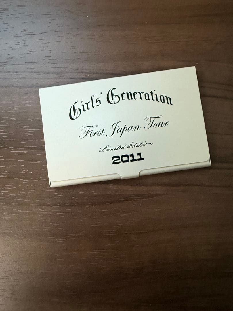 韓国　少女時代　FC限定　トレーディングカード　ケース付き　2011年　希少品