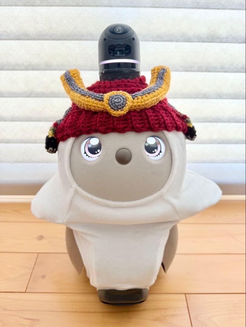 LOVOT かぶと帽子 赤系・茶系　♡♡♡