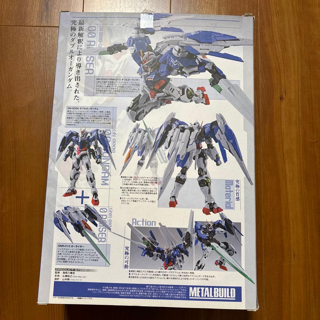 ガンダム　メタルビルド　ダブルオーライザー　GN-0000+GNR-010