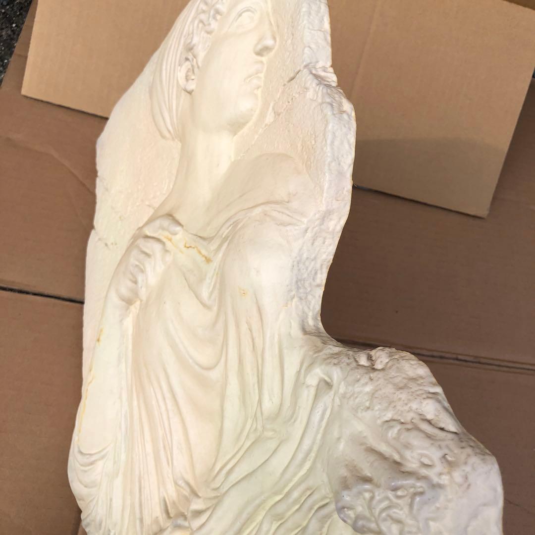 サモトラケのニケ 43cm 石膏像風レプリカ　オブジェ　アトリエ　プラスター製