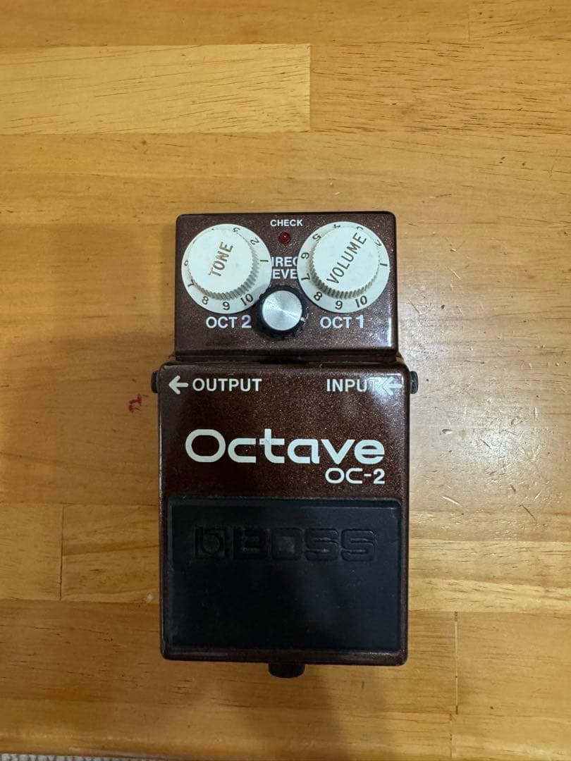 BOSS OC-2 Octave ノブ違い