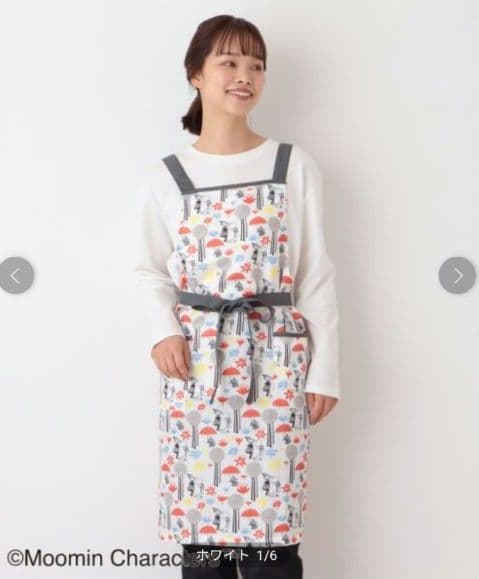 SALE中♡アフタヌーンティーリビング　ムーミン　エプロン