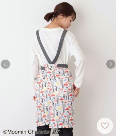 SALE中♡アフタヌーンティーリビング　ムーミン　エプロン
