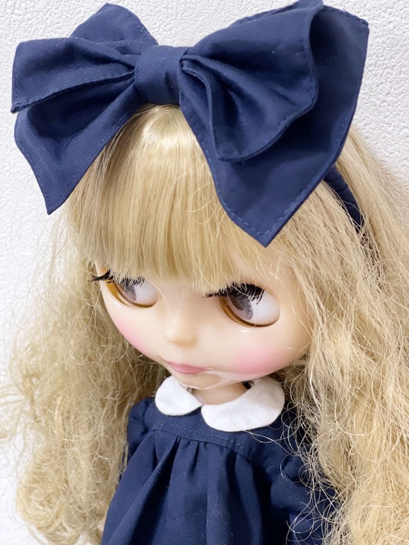 ネイビーワンピース４点セット　ブライス　服　アウトフィット