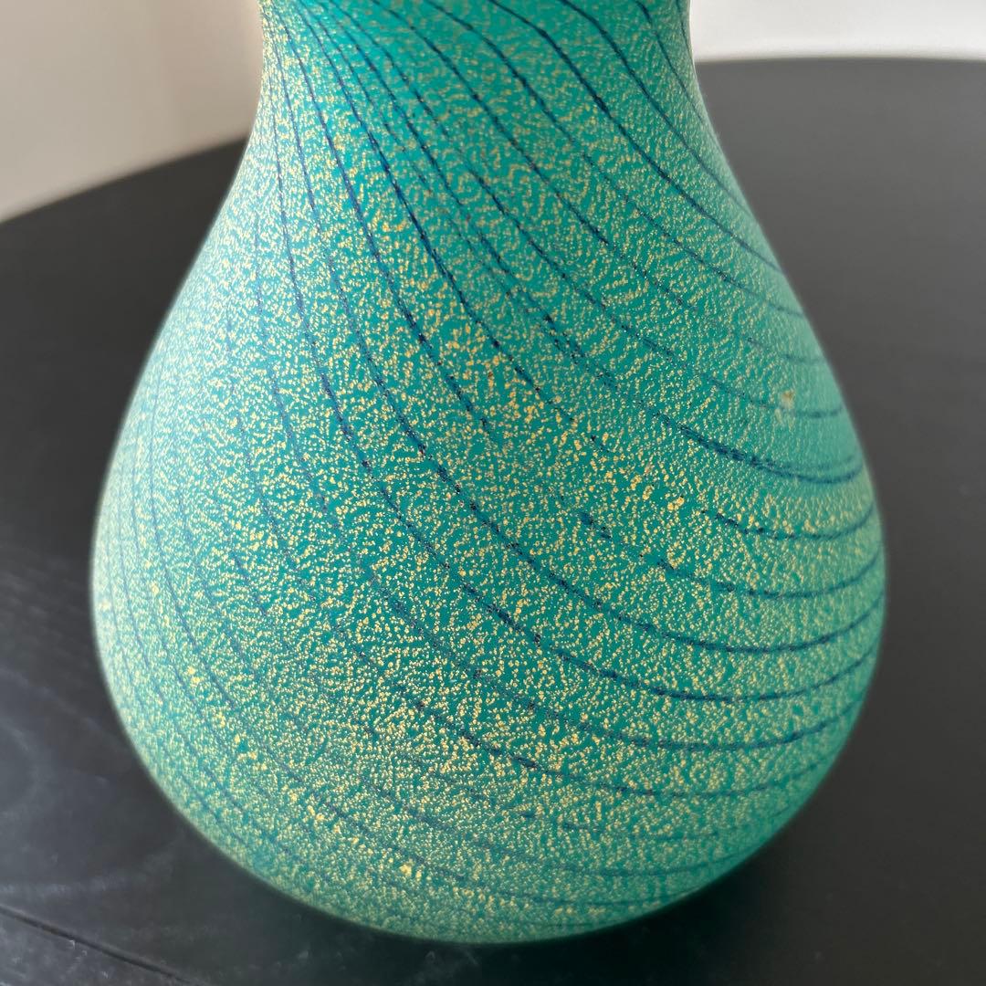 岩田久利　ガラス製　花瓶