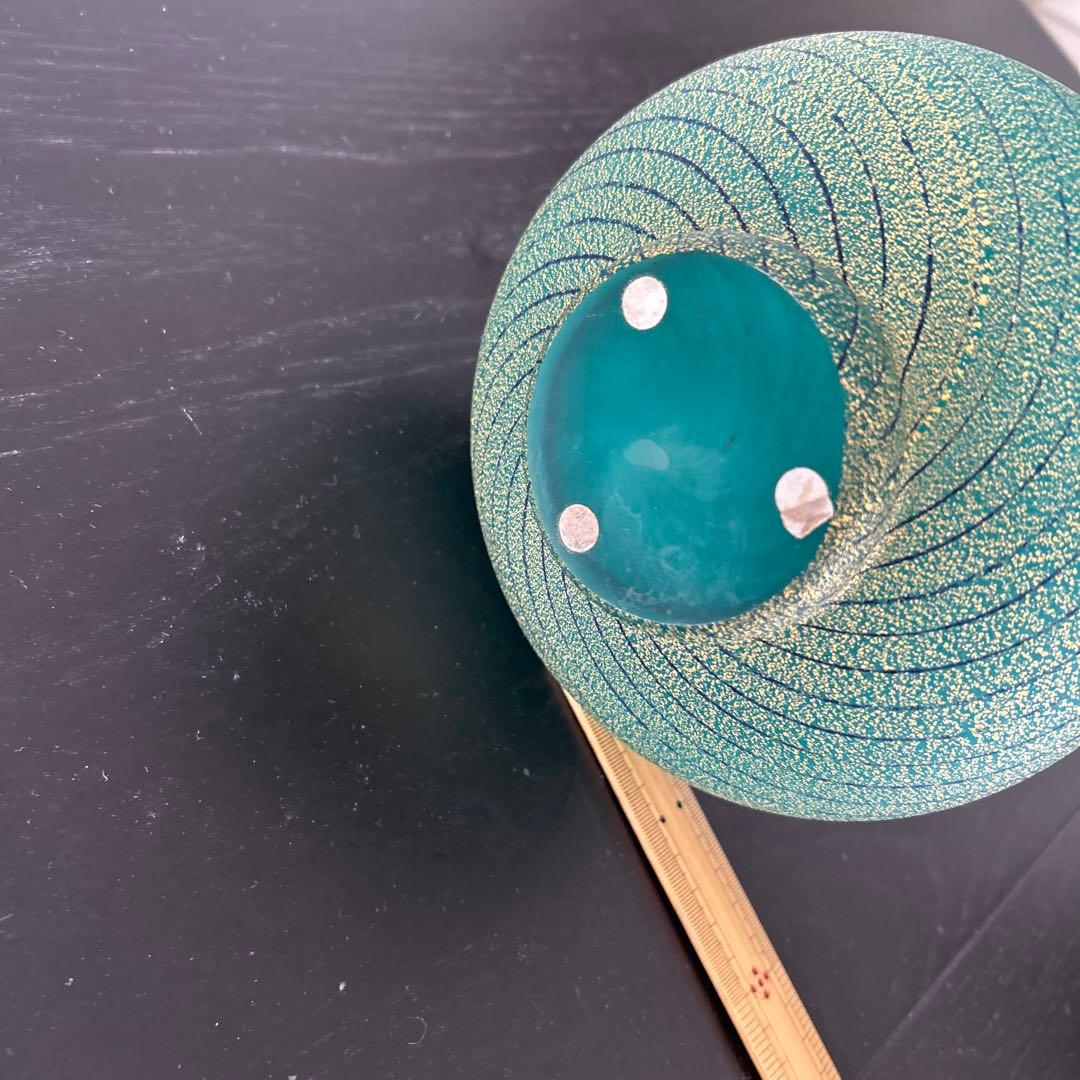 岩田久利　ガラス製　花瓶