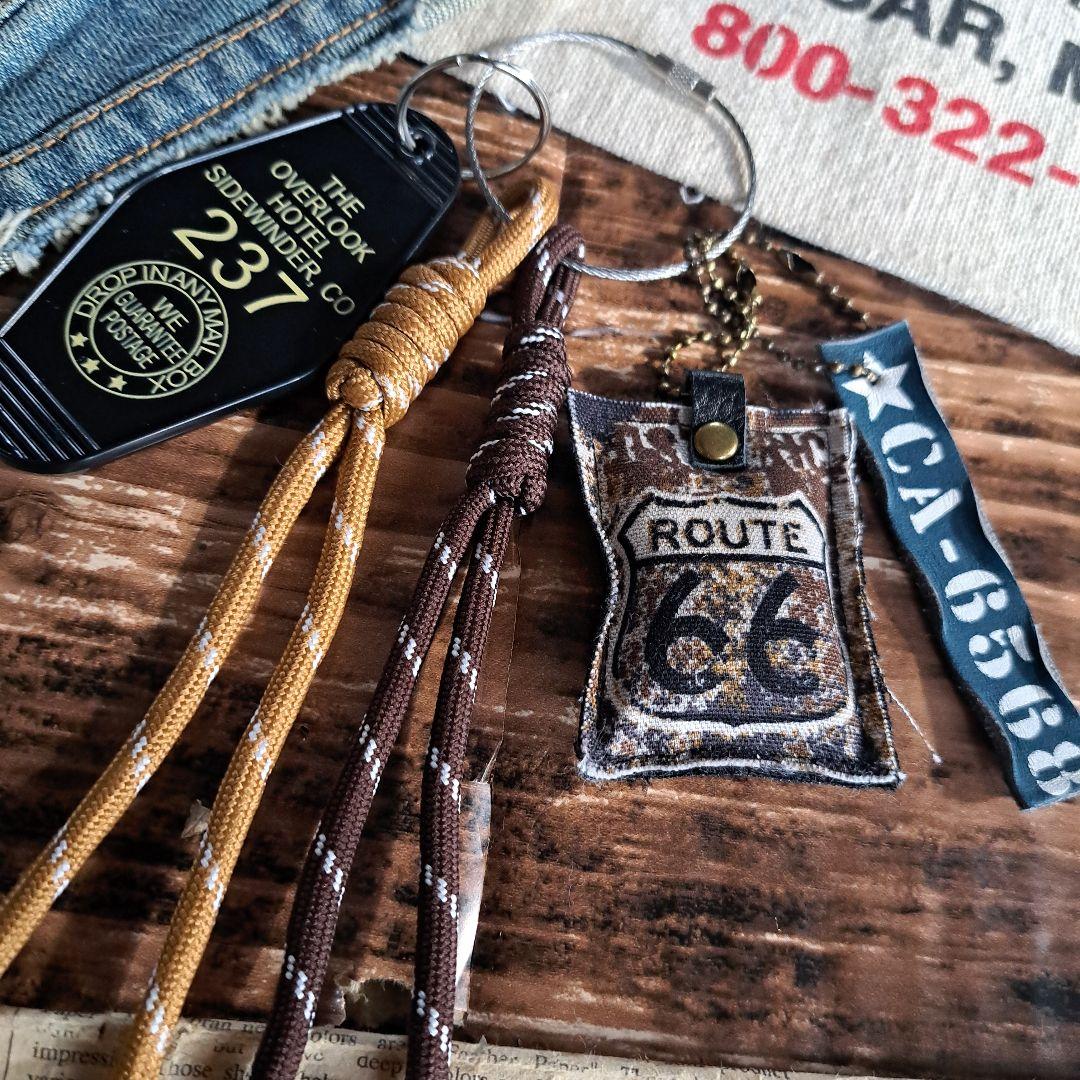 ★American ★男前★パラコードチャーム★