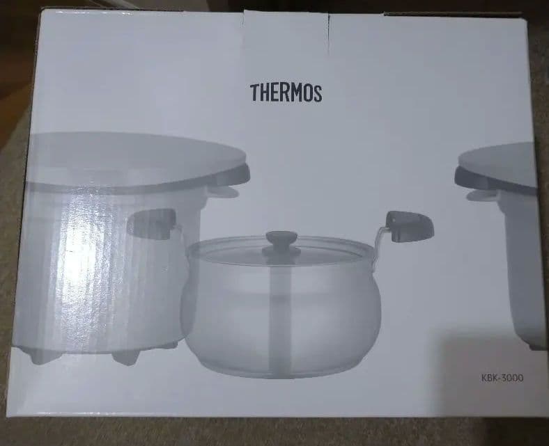 THERMOS シャトルシェフ KBK-3000 モノブラック 3.0L