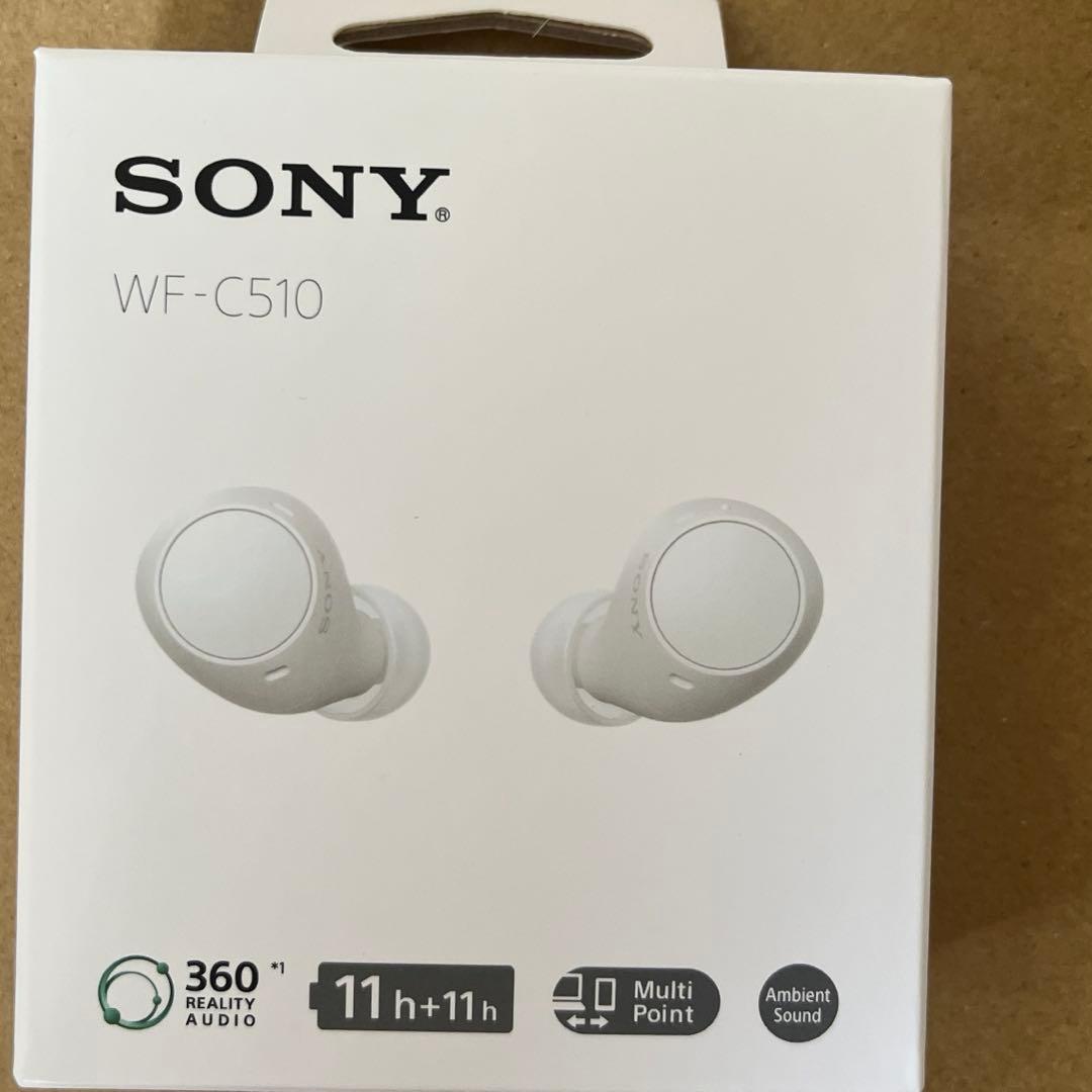 SONY ワイヤレスイヤホン　WF-C510 ホワイト