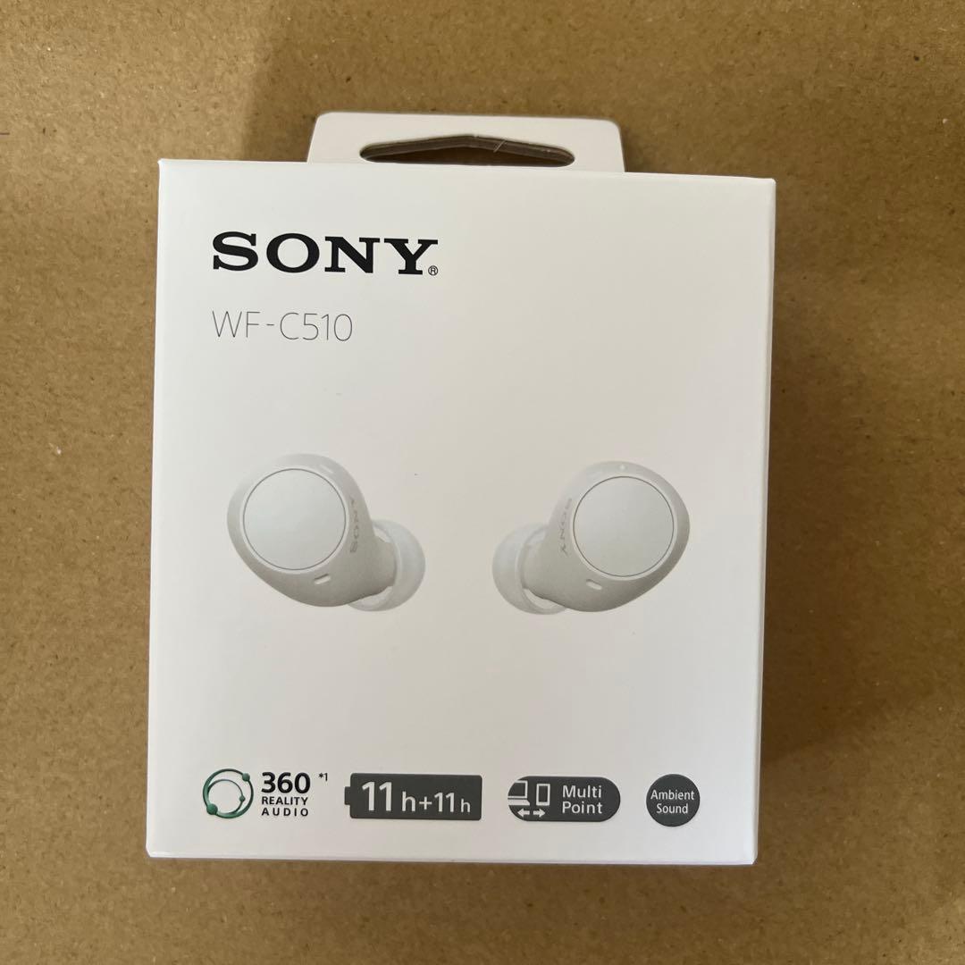 SONY ワイヤレスイヤホン　WF-C510 ホワイト