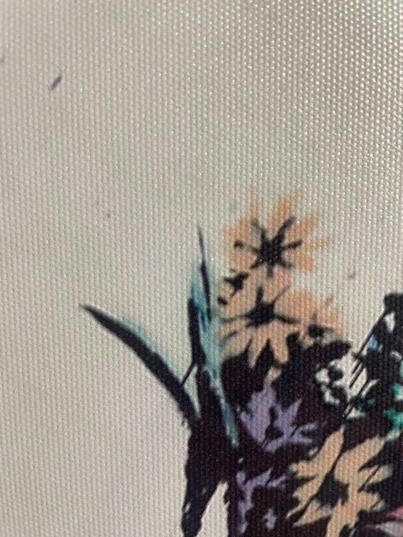 バンクシー 花束を投げる男 絵画 アートパネル