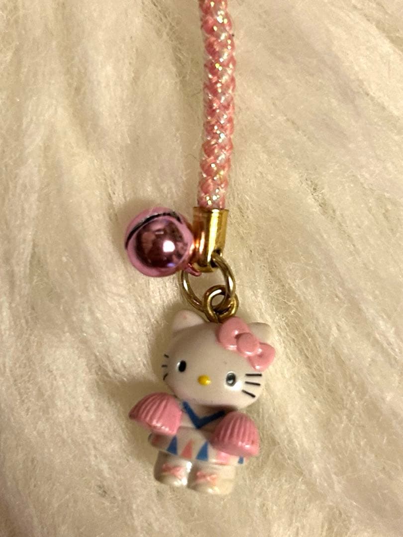 【超希少】チアジャパン　ハローキティ　根付けストラップ　キーホルダー