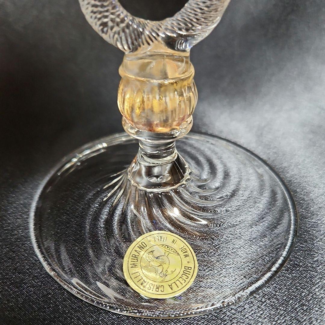 ベネチアンガラス ムラーノガラス コンポート イタリア ヴェネチアングラス