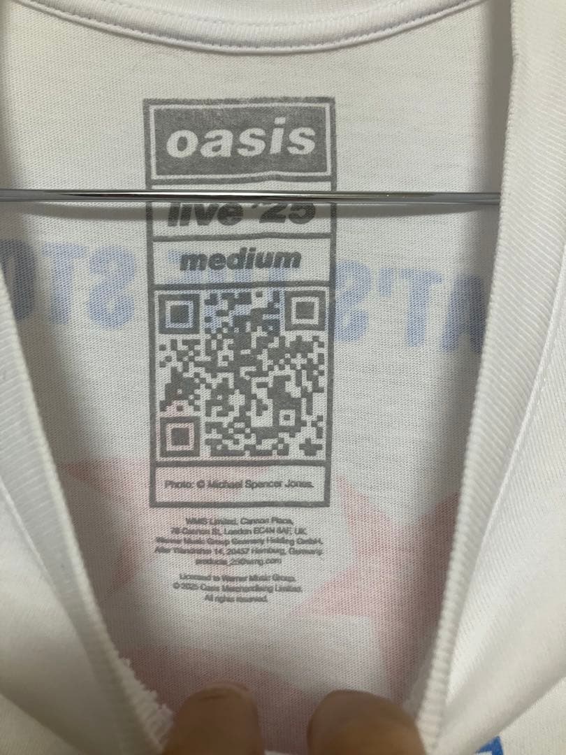 oasis 2025 (WHAT'S THE STORY) Tシャツ　Mサイズ