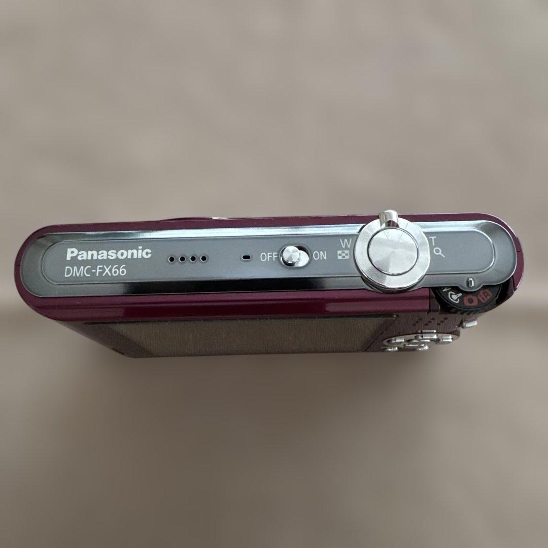 Panasonic デジタルカメラLUMIX DMC-FX66 中古美品