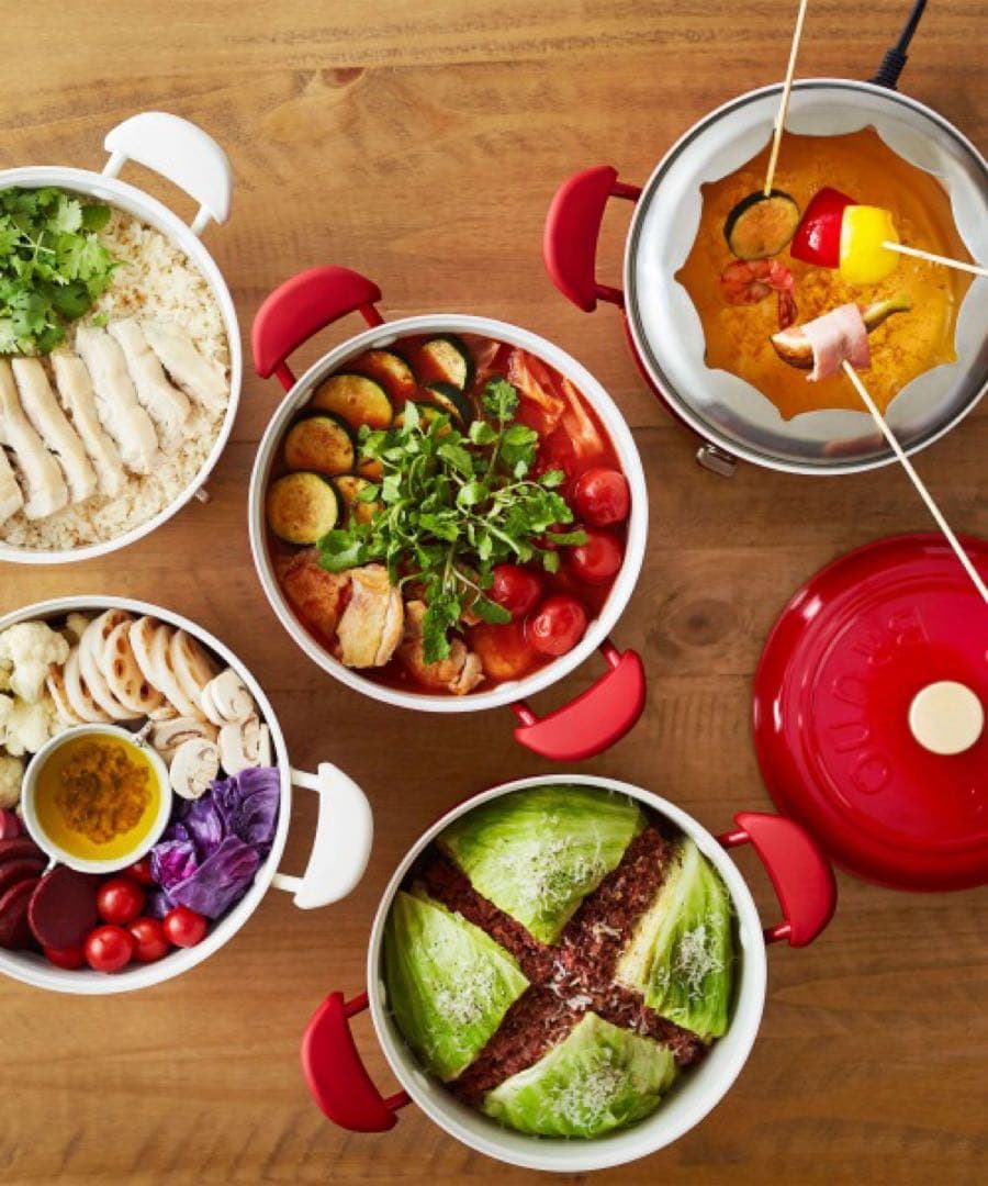 値下げ!ブルーノマルチグリルポットBOE065-RD