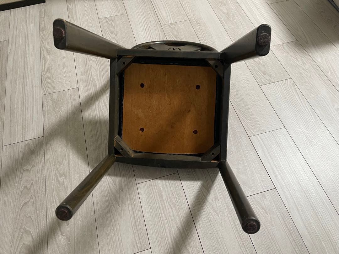 【McDonald's ビンテージ木製椅子】 希少なマクドナルドの椅子です。