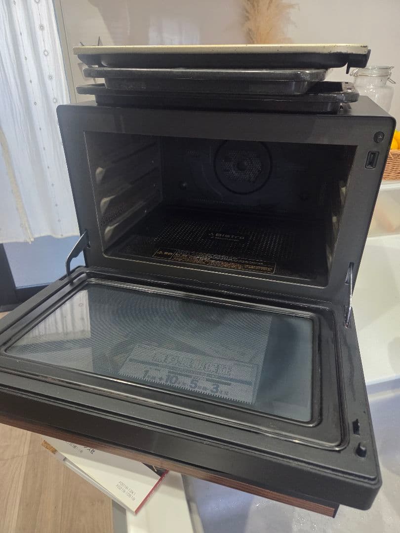 n*a様 Panasonic NE-85160K-X オーブンレンジ 黒　ウッド