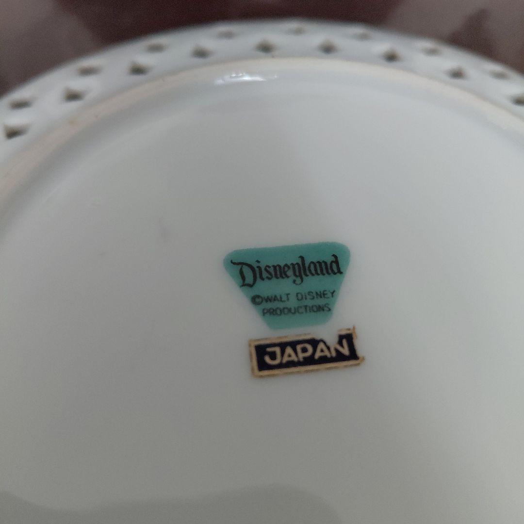 希少　逆輸入　②ディズニーランド 陶器皿　ヴィンテージ　皿　ティンカーベル