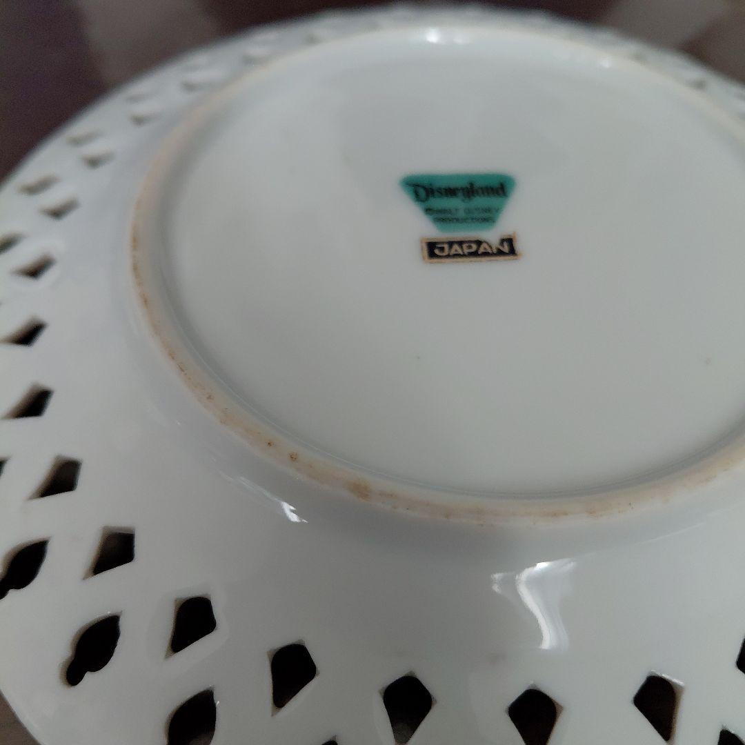 希少　逆輸入　②ディズニーランド 陶器皿　ヴィンテージ　皿　ティンカーベル