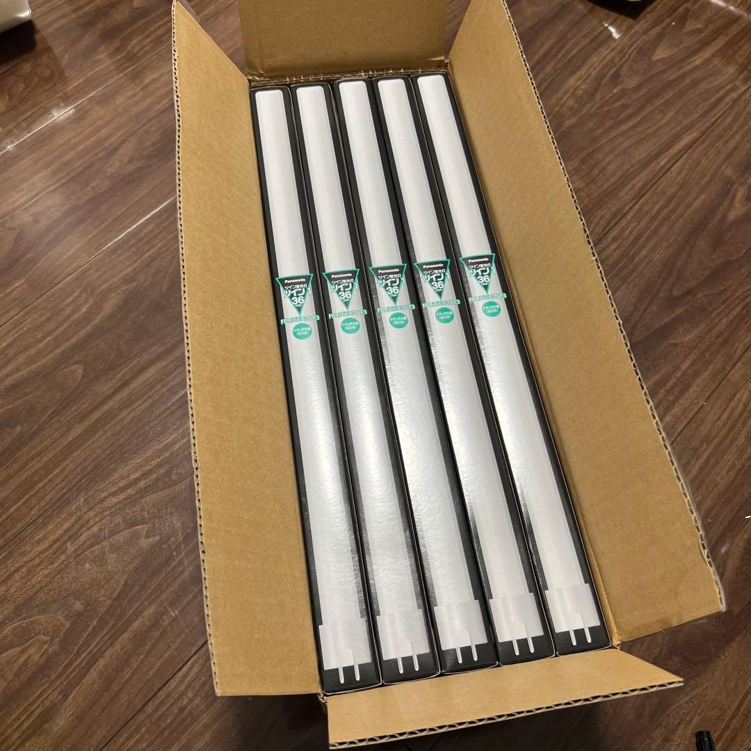 新品未使用品Panasonic FPL36EX-N F3 ツイン蛍光灯 10本入