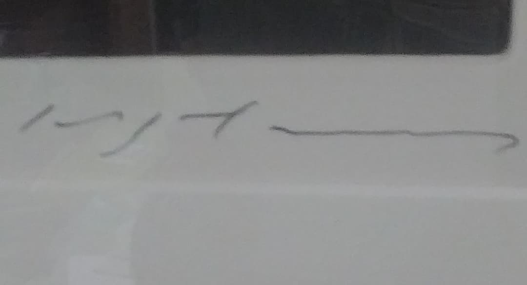 マダムダヴィンチの肖像　池田満寿夫　銅版画 額入り