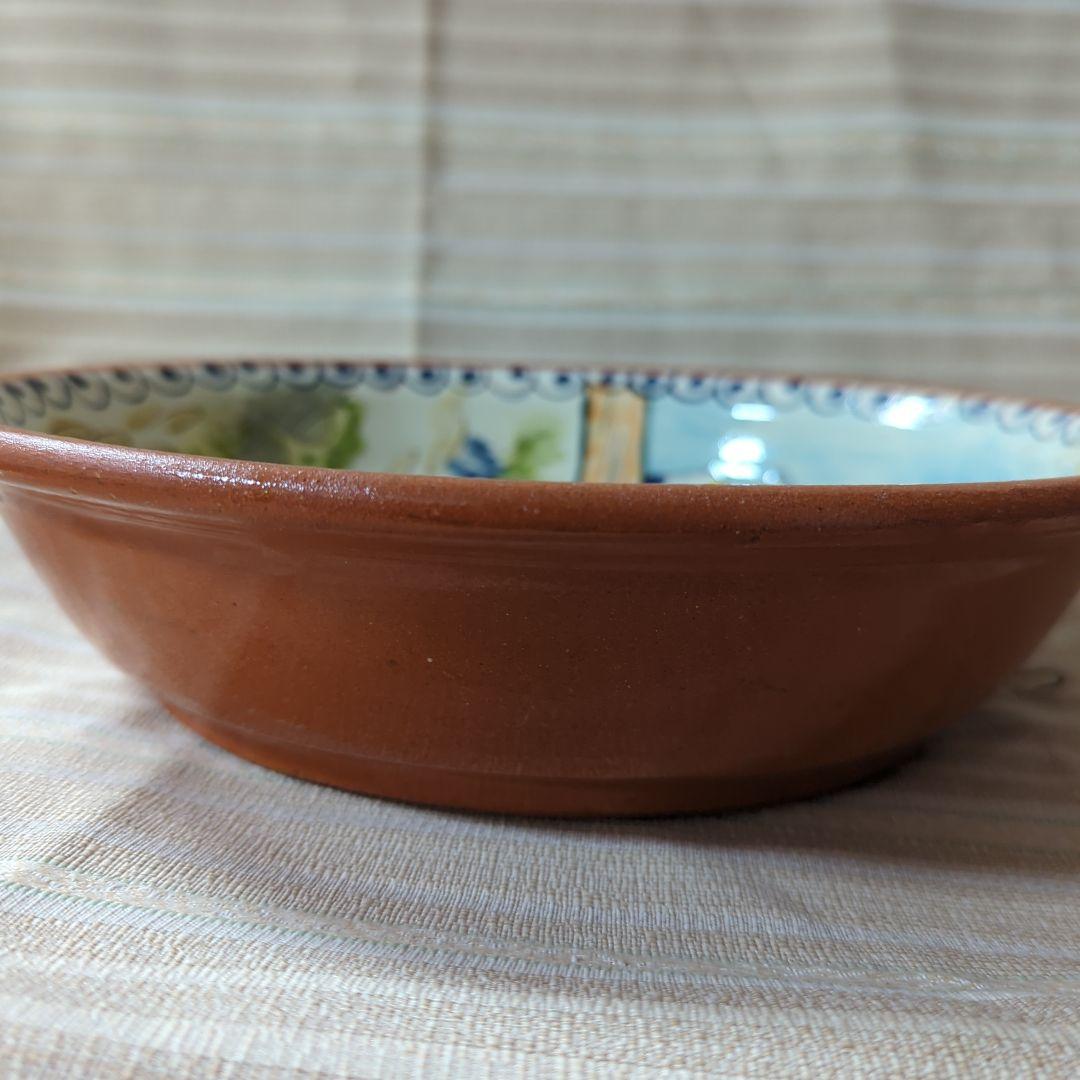 マヨリカ　陶皿