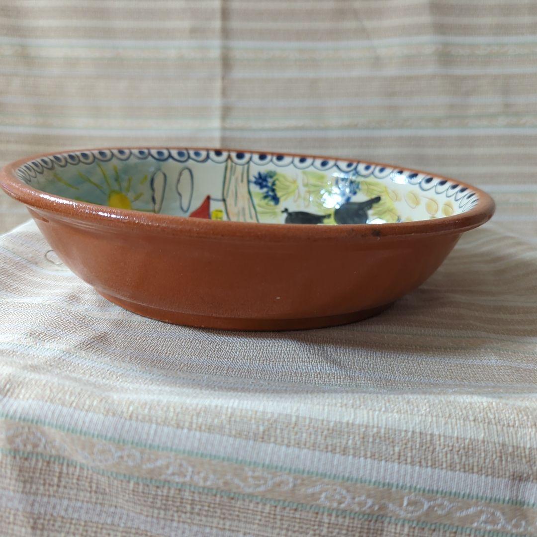 マヨリカ　陶皿