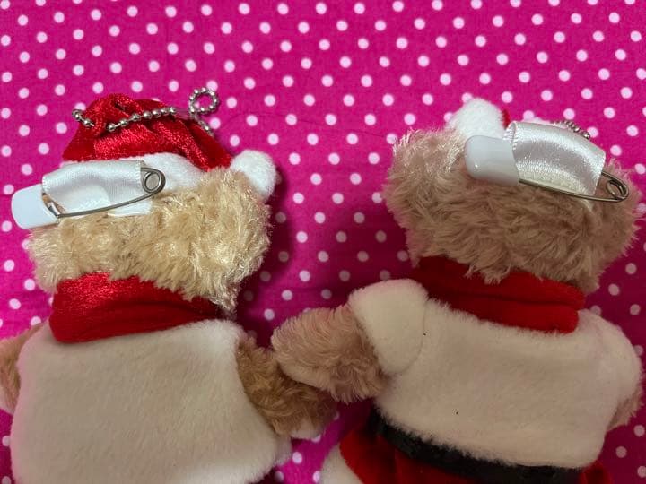 ダッフィー　メイちゃん　ぬいスト　ぬいぐるみストラップ　サンタクロース　サンタ